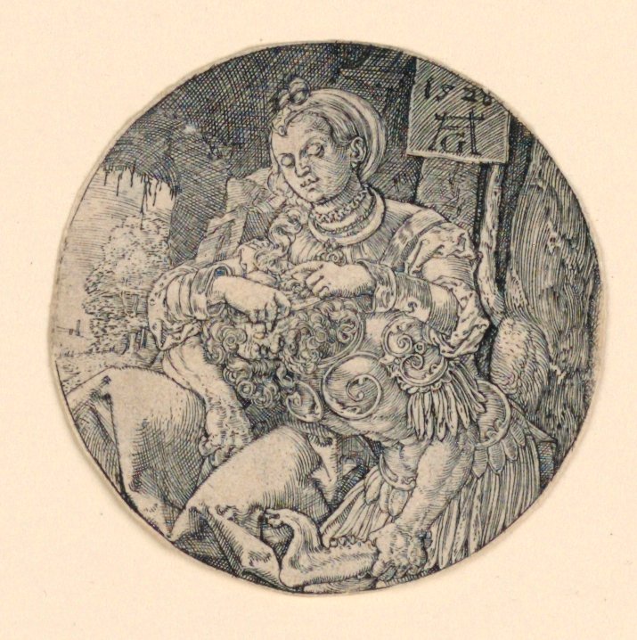 Sámson és Delila alkotó: Heinrich Aldegrever