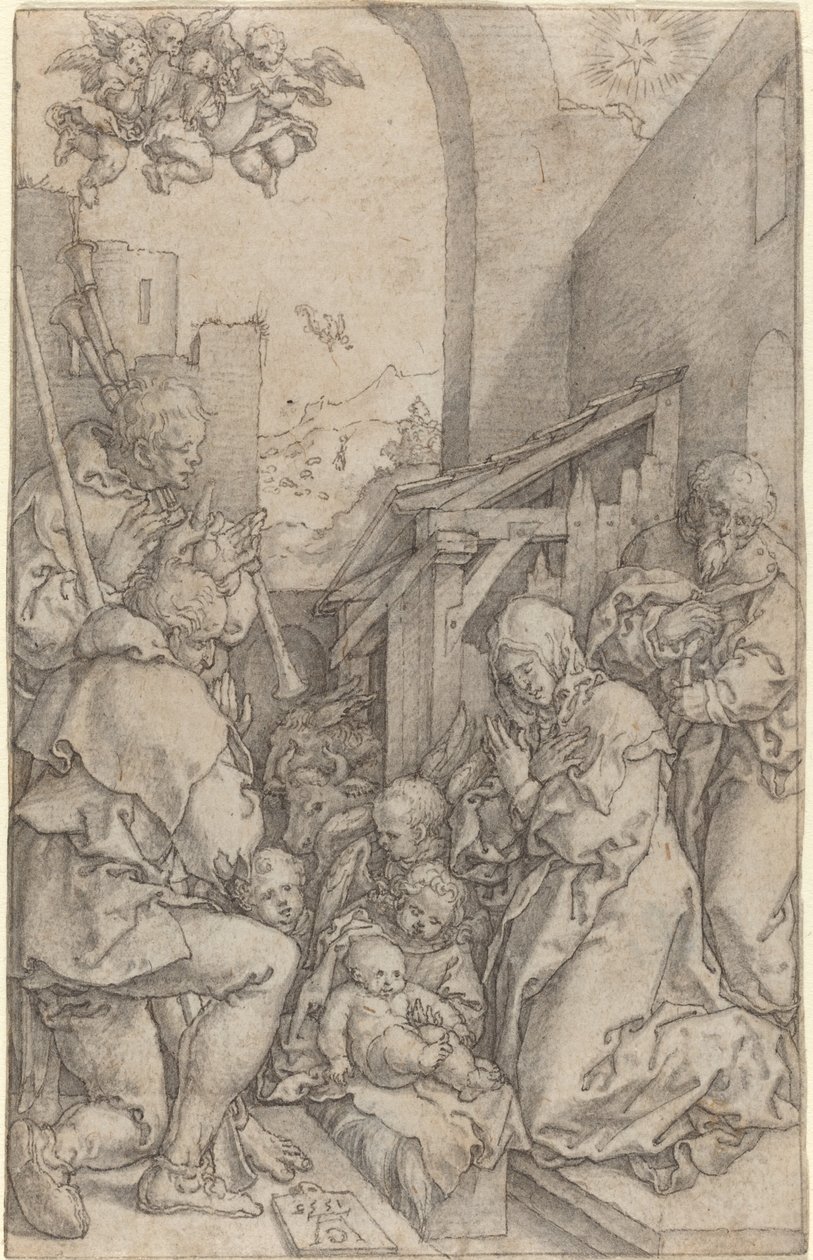 A Születés alkotó: Heinrich Aldegrever
