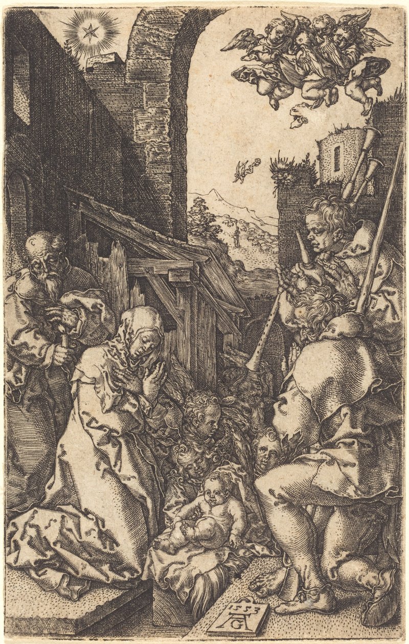 A Születés alkotó: Heinrich Aldegrever