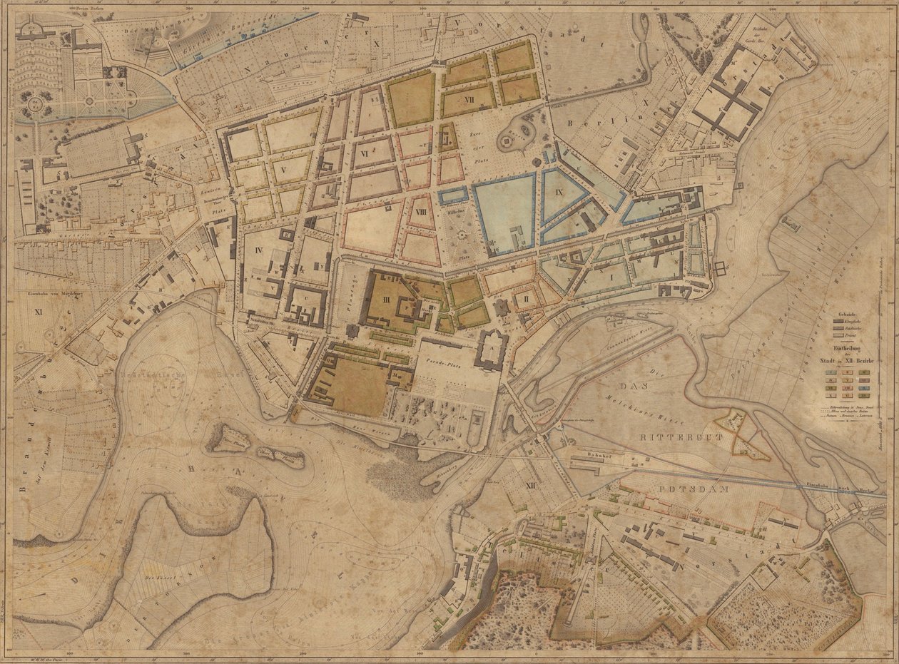Berghaus Plan perem nélküli alkotó: Heinrich Berghaus