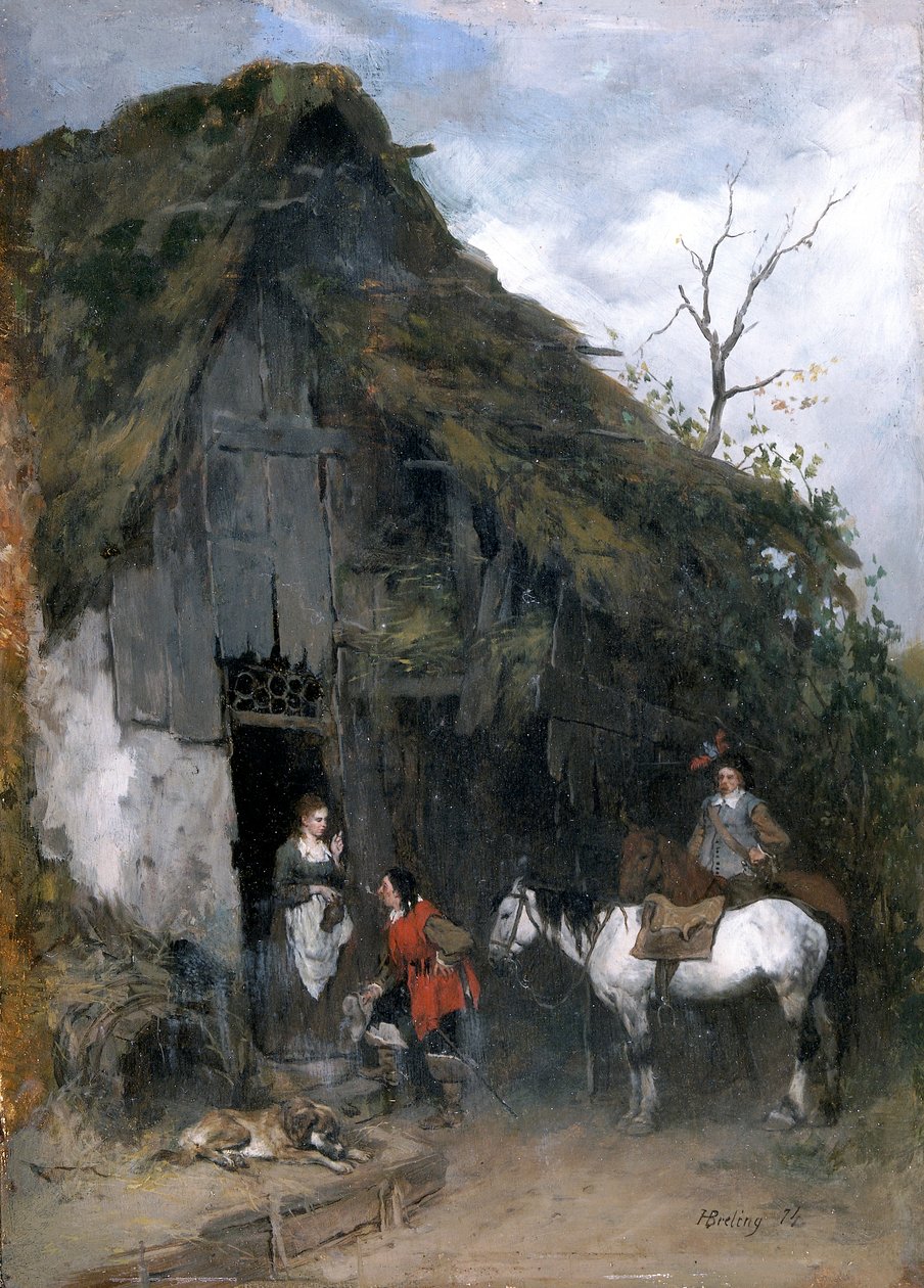 "Egyébként frissítő", 1850-1900 alkotó: Heinrich Breling