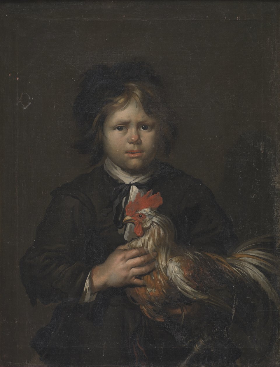 Tanyasi fiú kakassal alkotó: Heinrich Dittmers