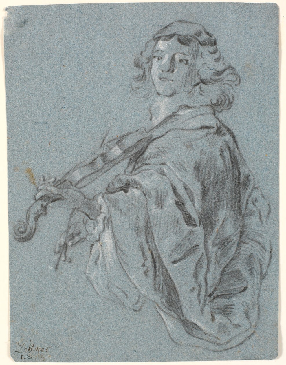 Fiatal hegedűművész alkotó: Heinrich Dittmers
