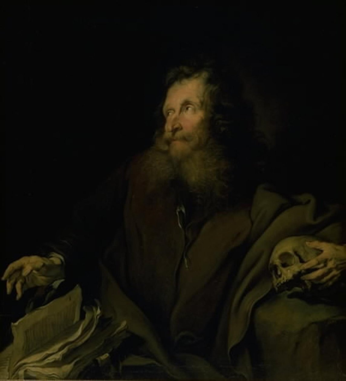 Viaszmodellező Simon, mint Szent Jeromos alkotó: Heinrich Dittmers