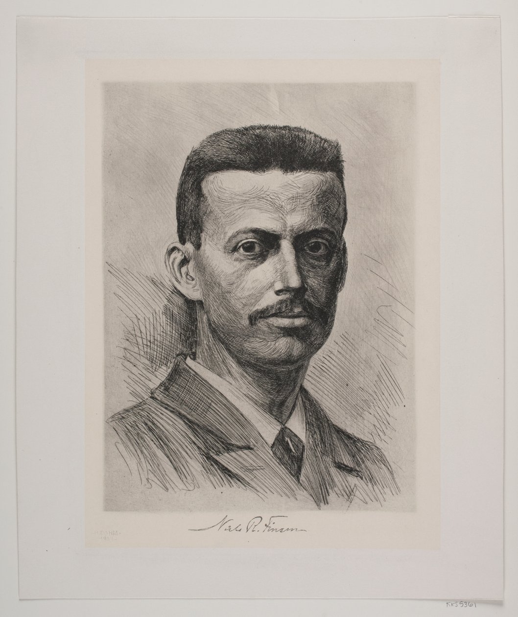 Niels R. Finsen alkotó: Heinrich Dohm