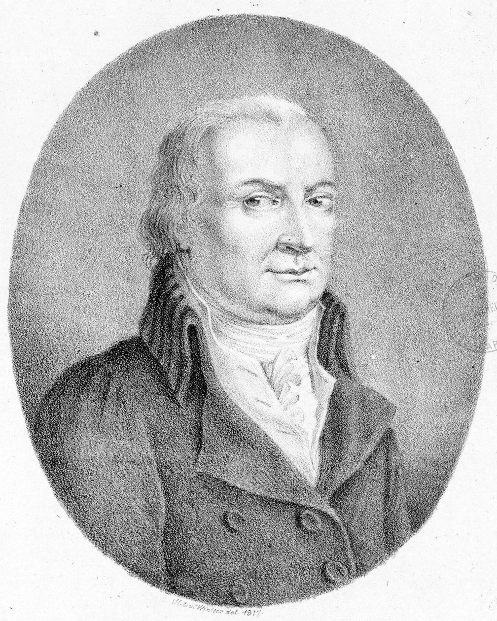 Az ábrázolt személy:  Franz Bühler alkotó: Heinrich Eduard Winter