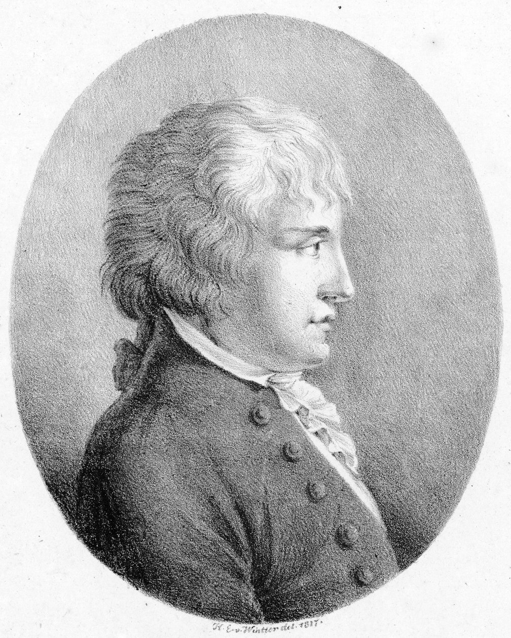 Az ábrázolt személy: Giovanni Battista Pergolesi alkotó: Heinrich Eduard Winter