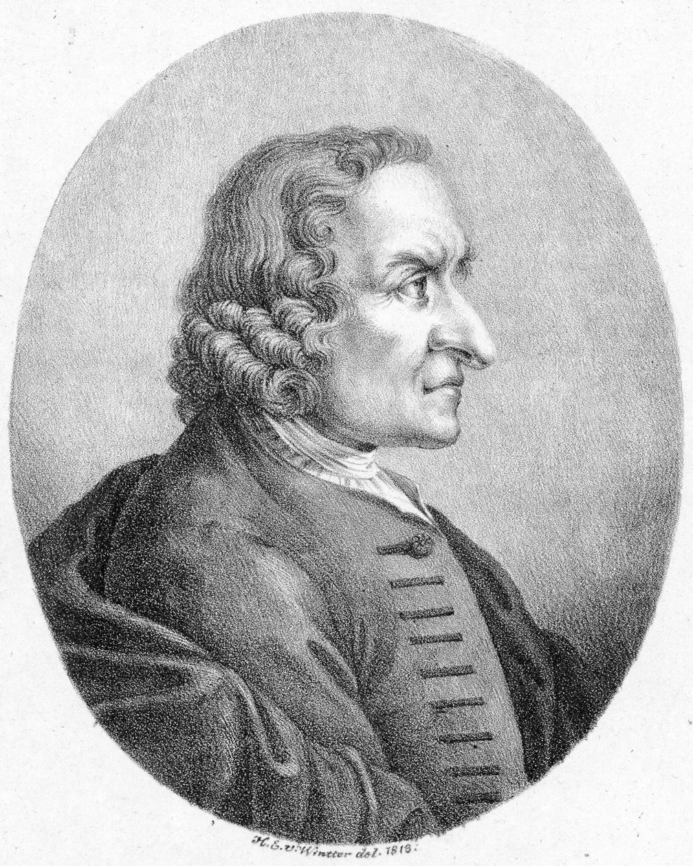 Leírt személy:  Giuseppe Tartinil alkotó: Heinrich Eduard Winter