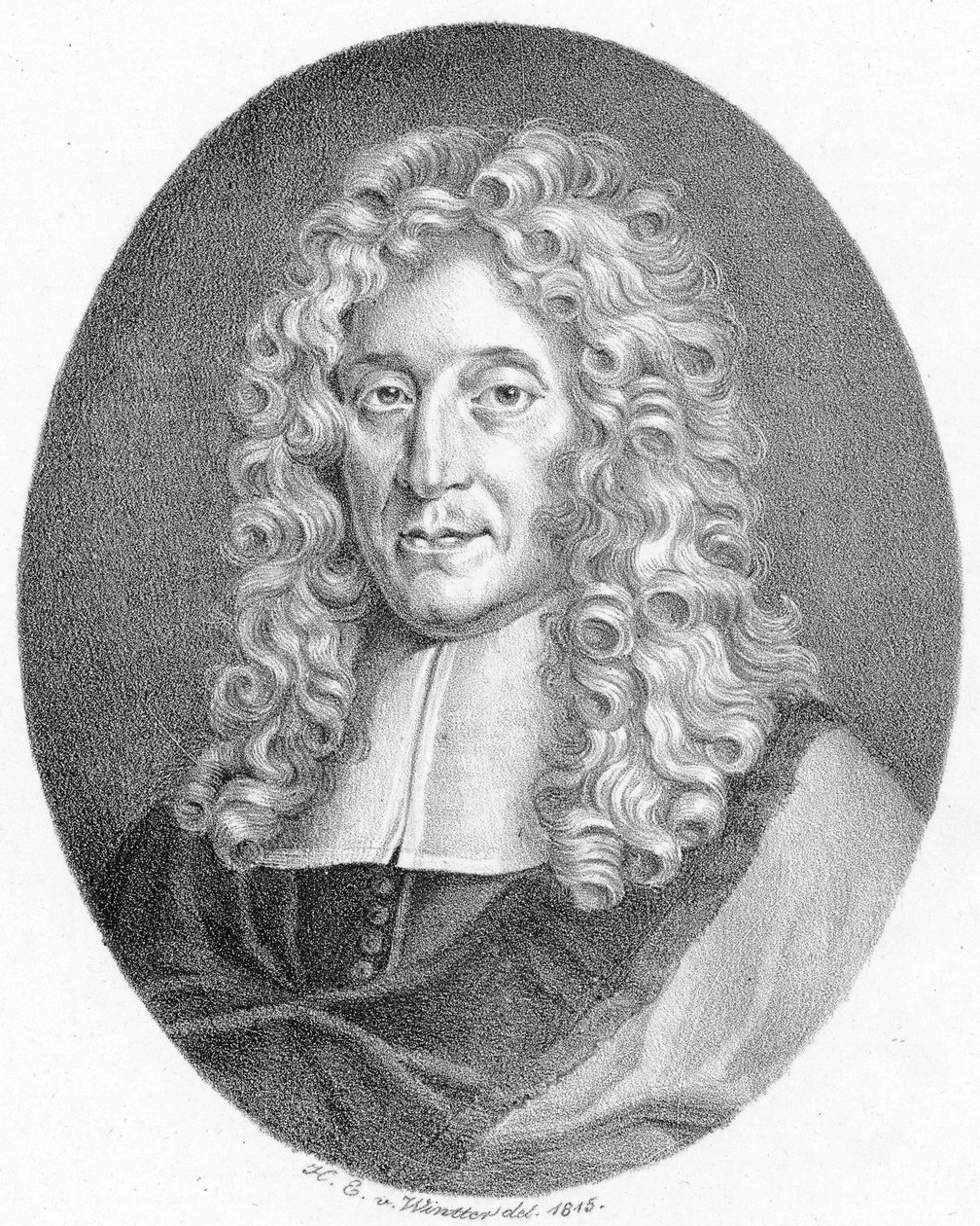 Leírt személy:  Johann Kaspar Kerll alkotó: Heinrich Eduard Winter