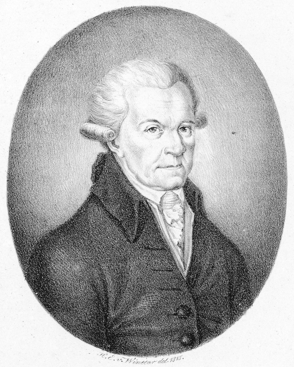 Leírt személy:  Michael Haydn alkotó: Heinrich Eduard Winter