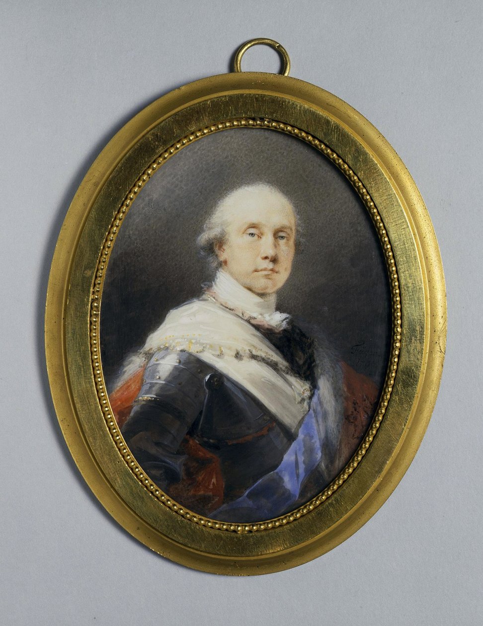 Karl Heinrich von Nassau-Siegen herceg portréja 1743-1808, 1790. alkotó: Heinrich Friedrich Füger
