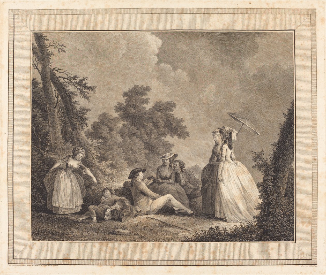 Mercury Franciaországból alkotó: Heinrich Guttenberg after Nicolas Lavreince