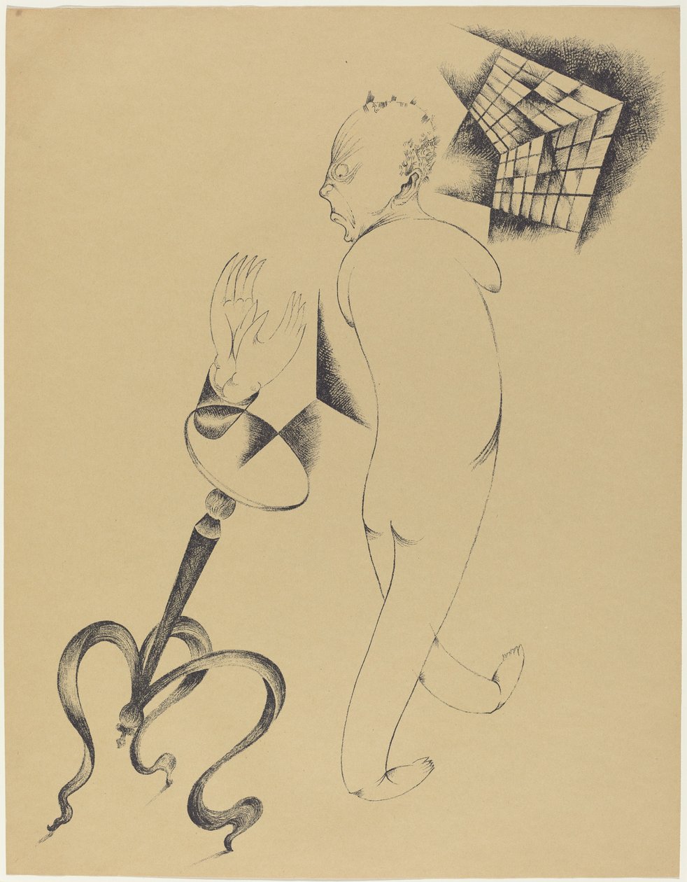 Hallucinációk (Hallucinációk) alkotó: Heinrich Hoerle