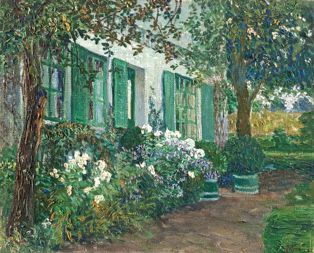 Fehér Phlox alkotó: Heinrich Johann Vogeler