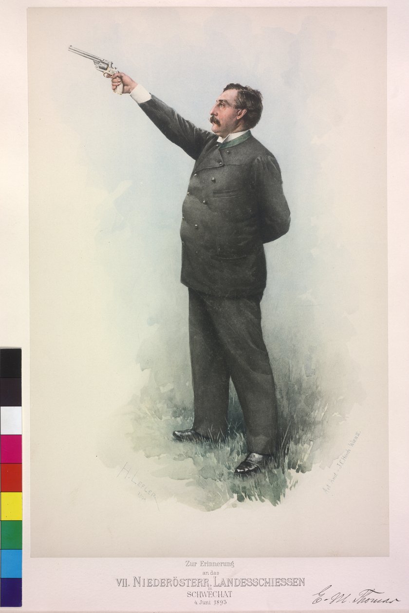 Eduard Michael Thomas-Steuernagel alkotó: Heinrich Lefler