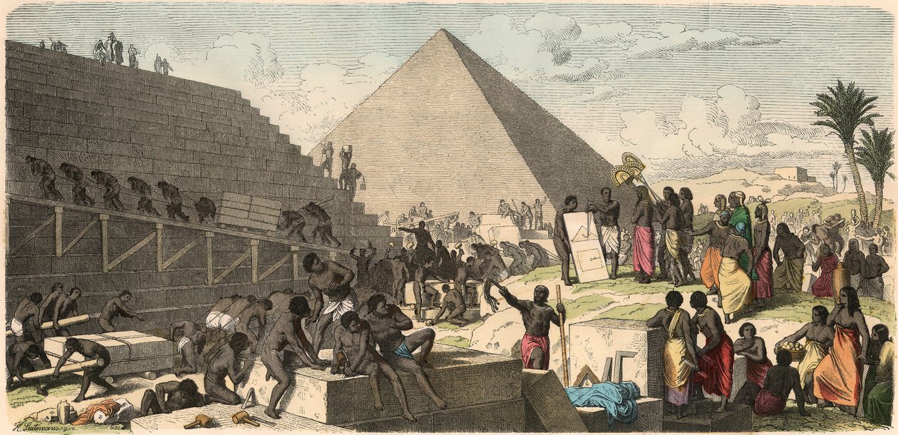Ókori Egyiptom: Építsd meg a piramisokat, 1866 alkotó: Heinrich Leutemann