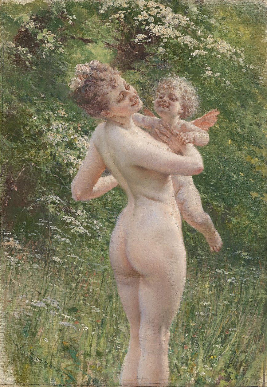 a szerelem suttogja alkotó: Heinrich Lossow