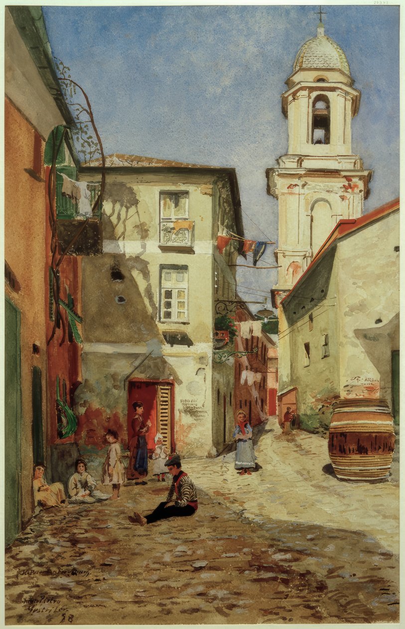H.Petersen-Flensburg, Sestri Levante utca alkotó: Heinrich Petersen Flensburg