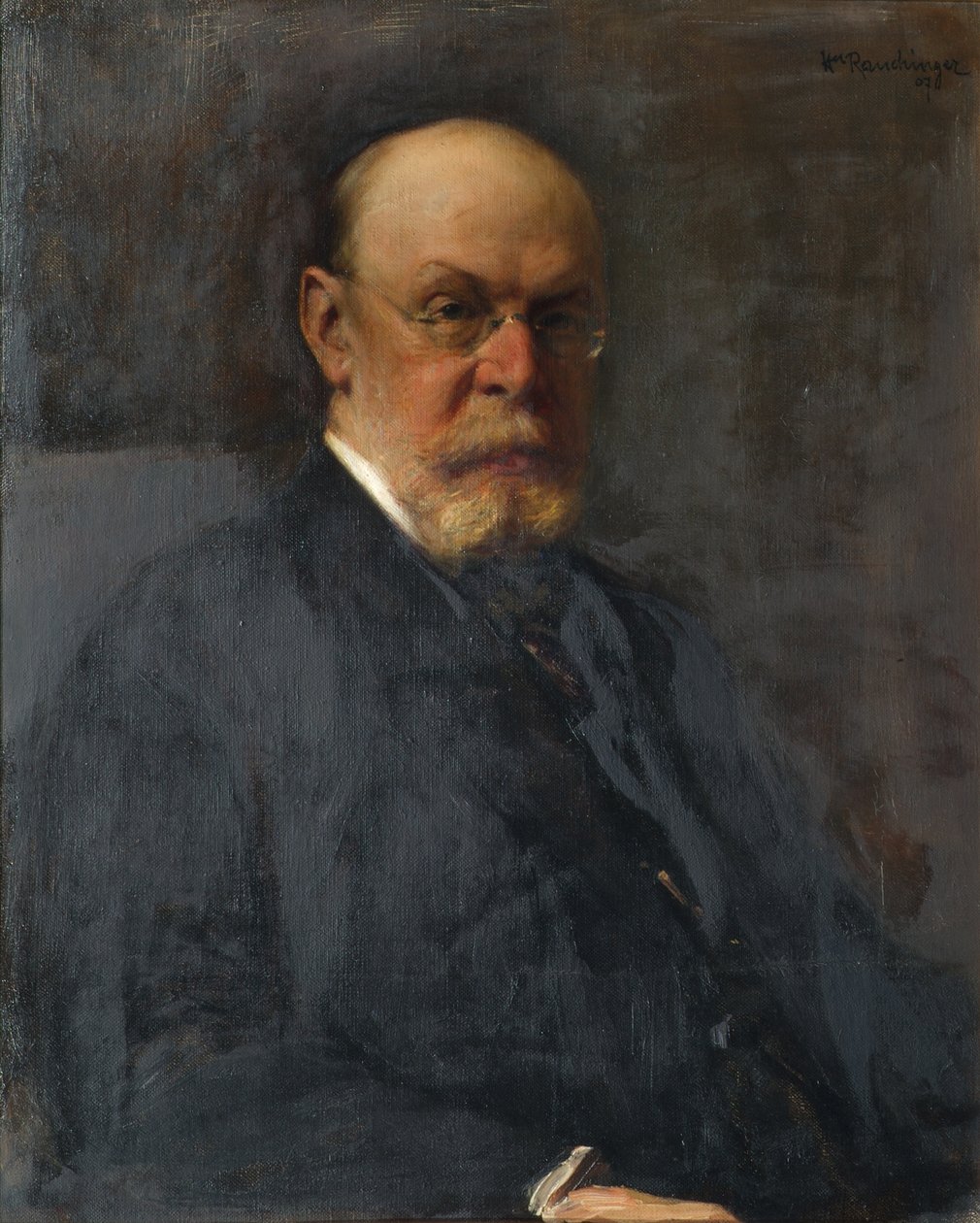 A szakaszvezető Alfred Ritter von Bernd alkotó: Heinrich Rauchinger