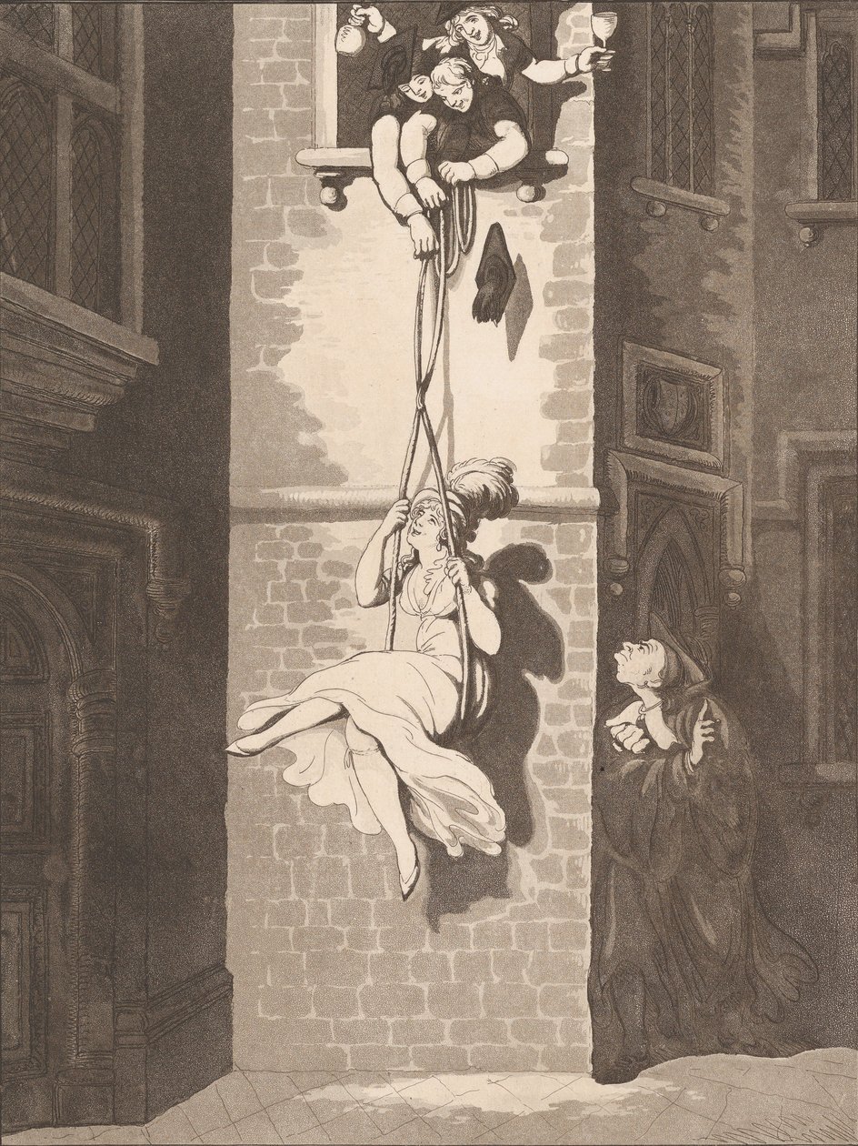 Becsempészet, avagy főiskolai trükk, 1810. augusztus 8., 1810. augusztus 8. alkotó: Heinrich Schutz