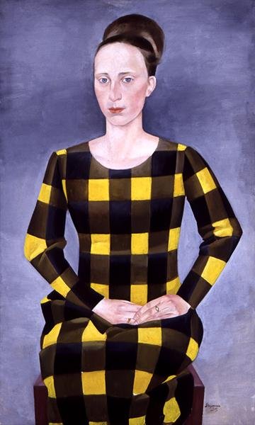 Ingeborg Stegeman, szül. Krause, a művész felesége, 1925 alkotó: Heinrich Stegemann