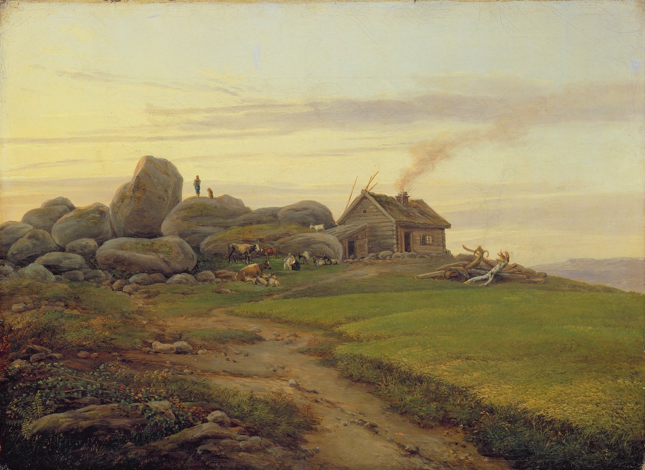 A dombtető, 1827 alkotó: Heinrich Stuhlmann