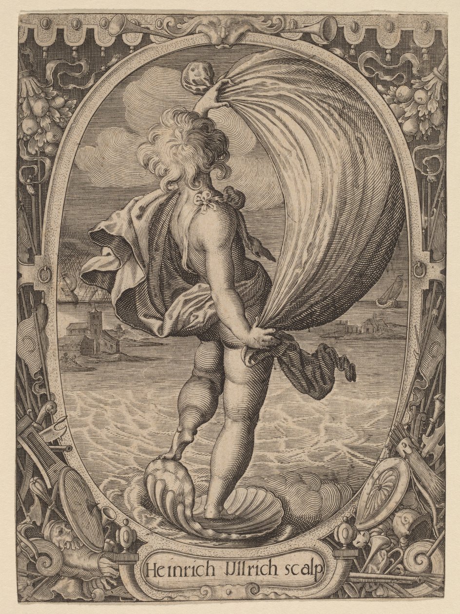 Aiolos, A szél megszemélyesítése alkotó: Heinrich Ulrich