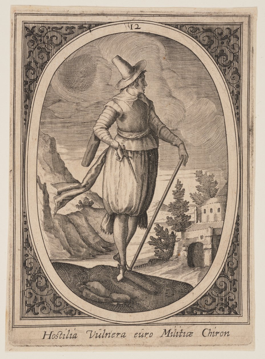 12. tábla a Military Figures (Katonai figurák) című kiadványból alkotó: Heinrich Ulrich