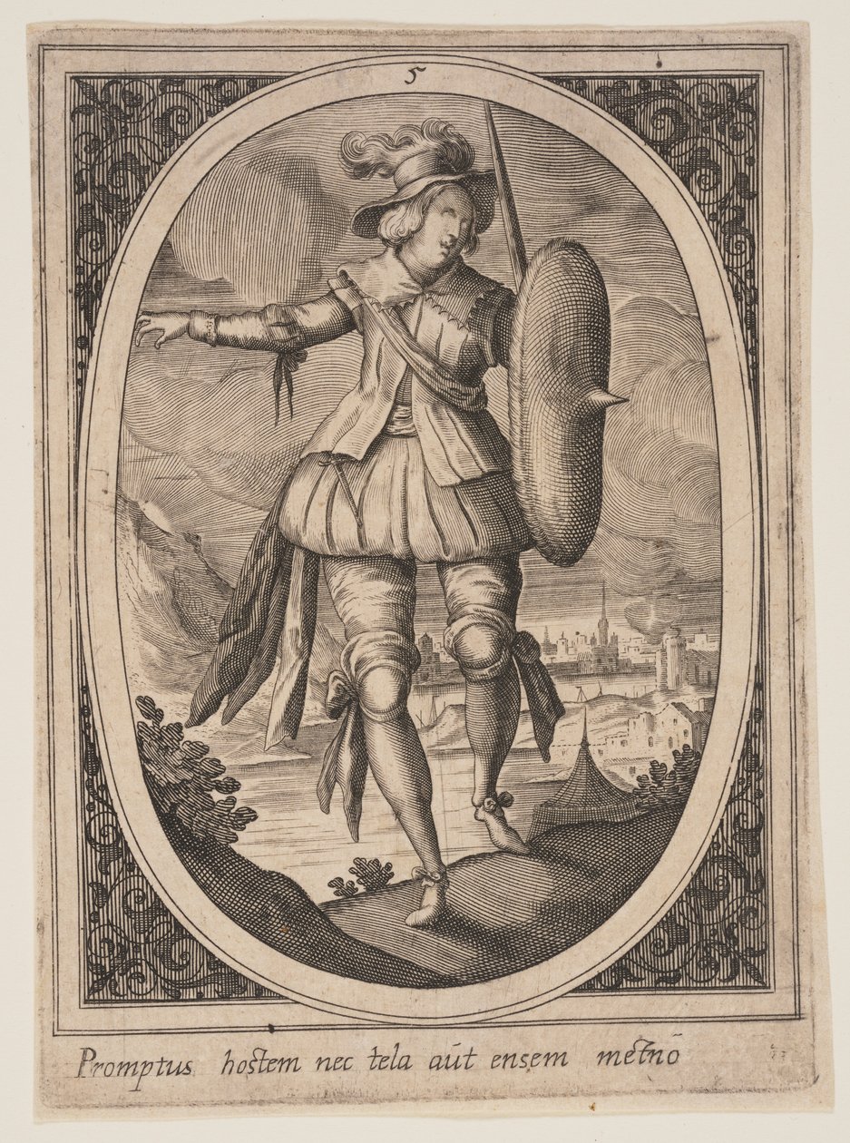 5. tábla a Military Figures (Katonai figurák) című kiadványból alkotó: Heinrich Ulrich