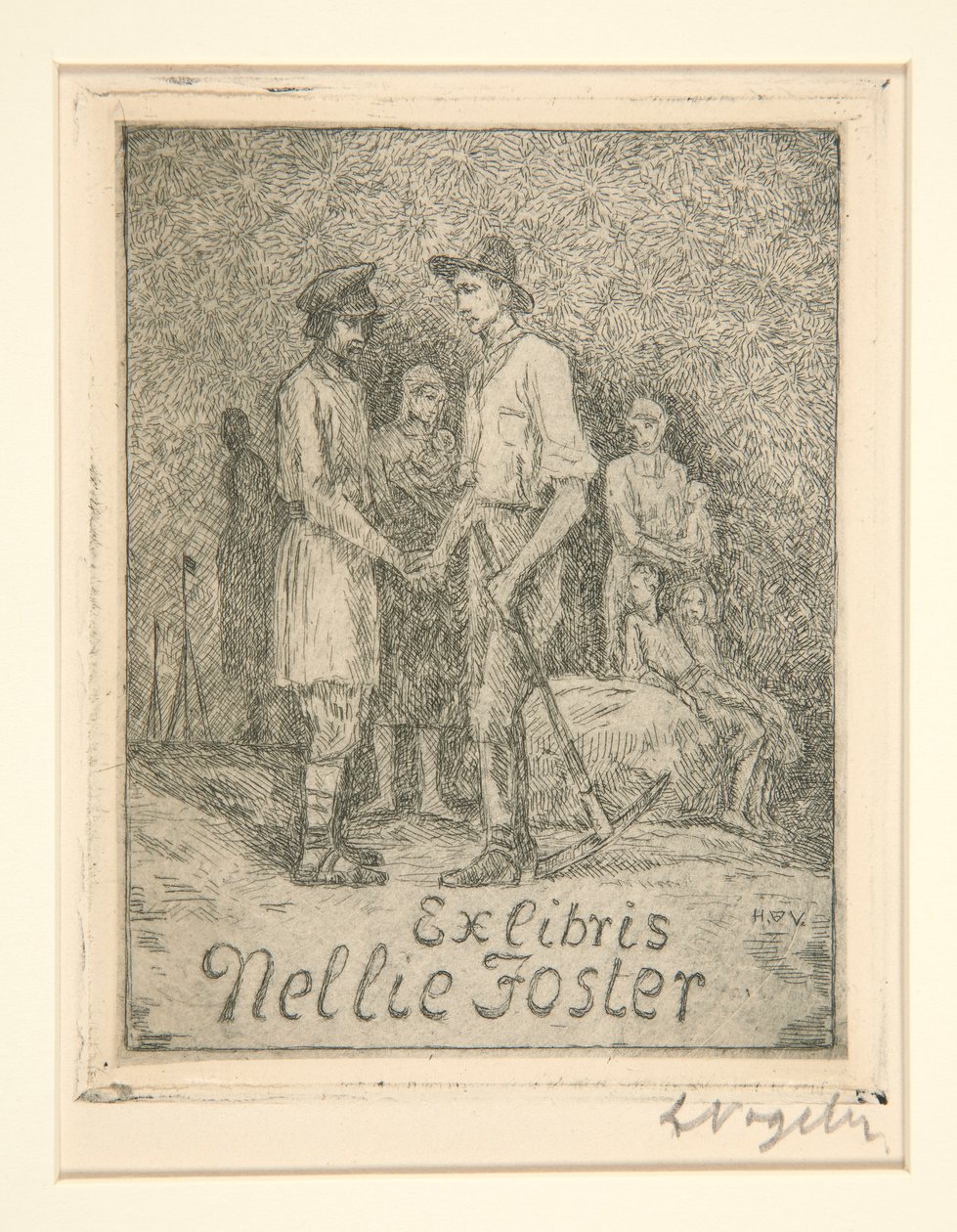 Könyvtáblák alkotó: Heinrich Vogeler