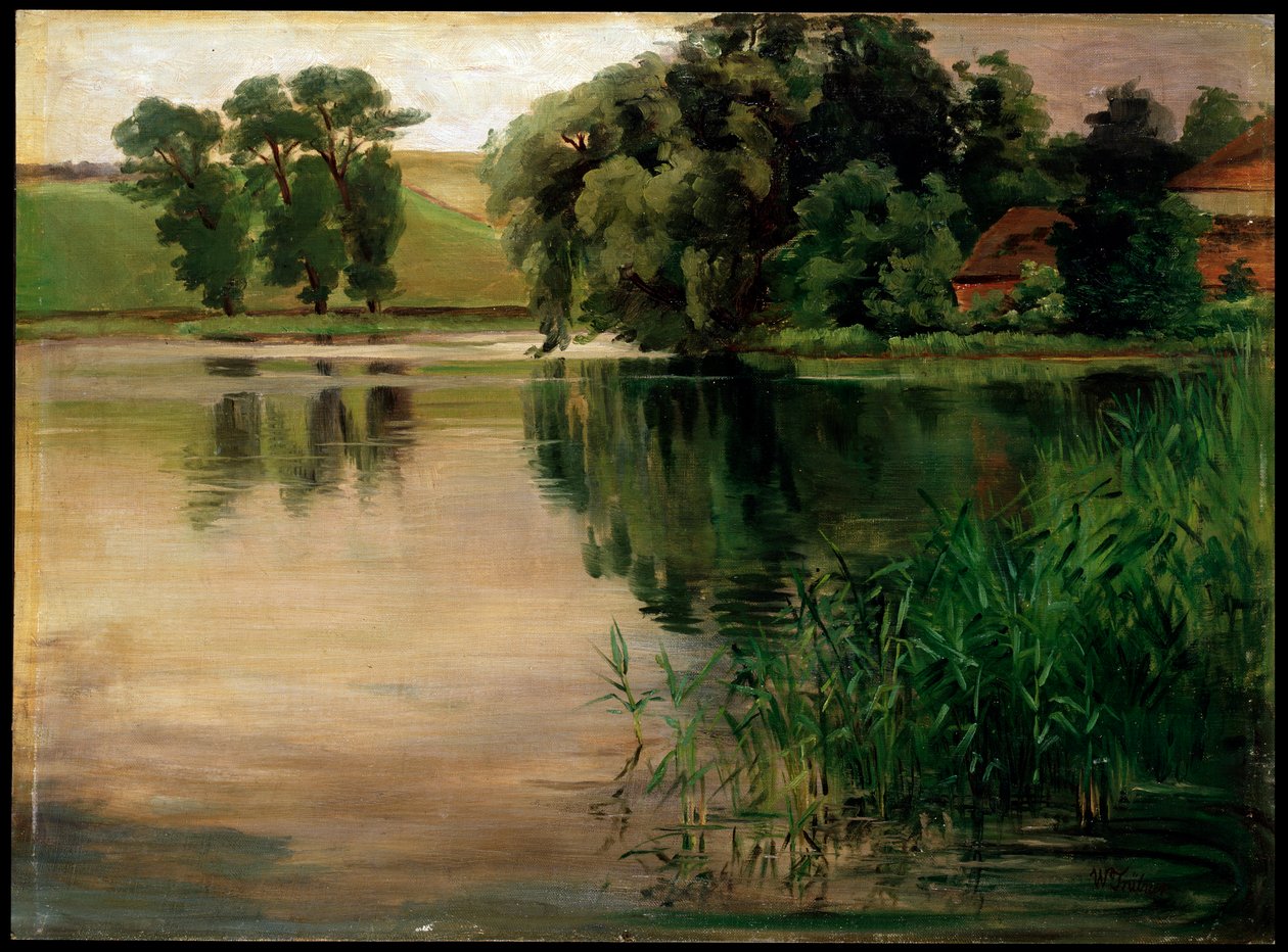 „Tónál”, 1870-1900. német festészet alkotó: Heinrich Wilhelm Trübner