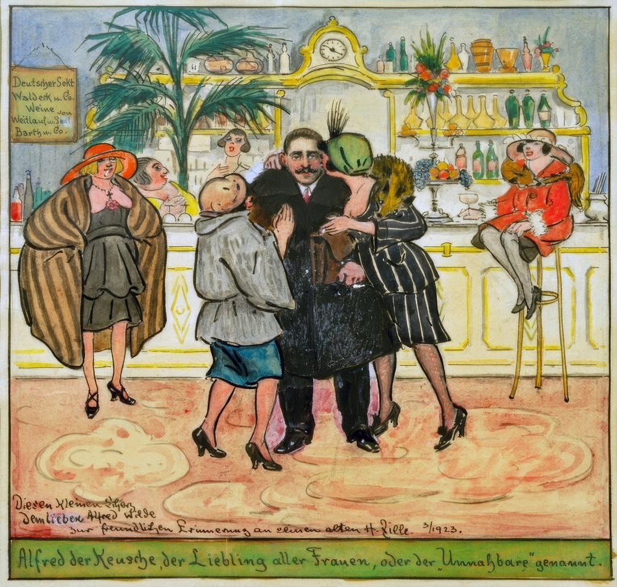 H.Zille, Alfred, a tisztaság... alkotó: Heinrich Zille