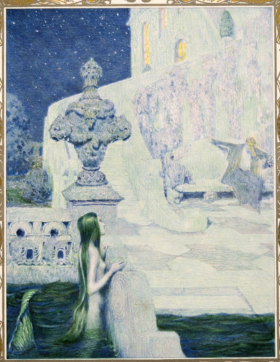A kis tengeri szobalány Hans Christian Andersen meséiből, pub. 1911 alkotó: Heinrich and Urban Lefler