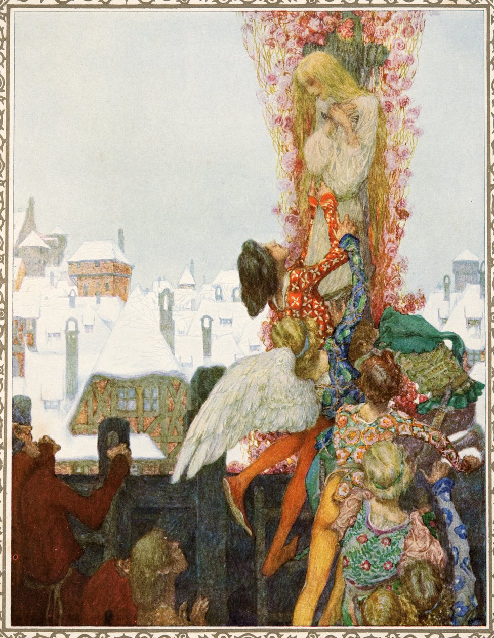 A vad hattyúk Hans Christian Andersen meséiből, pub. 1911 alkotó: Heinrich and Urban Lefler