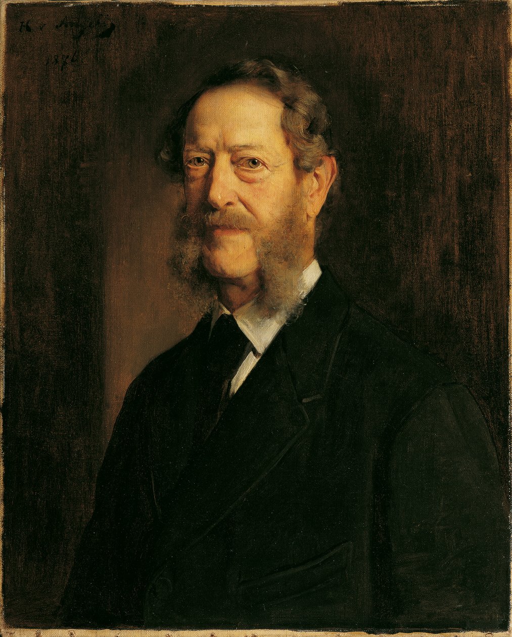 Anastasius Grün költő (más néven Anton Alexander Graf von Auersperg) alkotó: Heinrich von Angeli