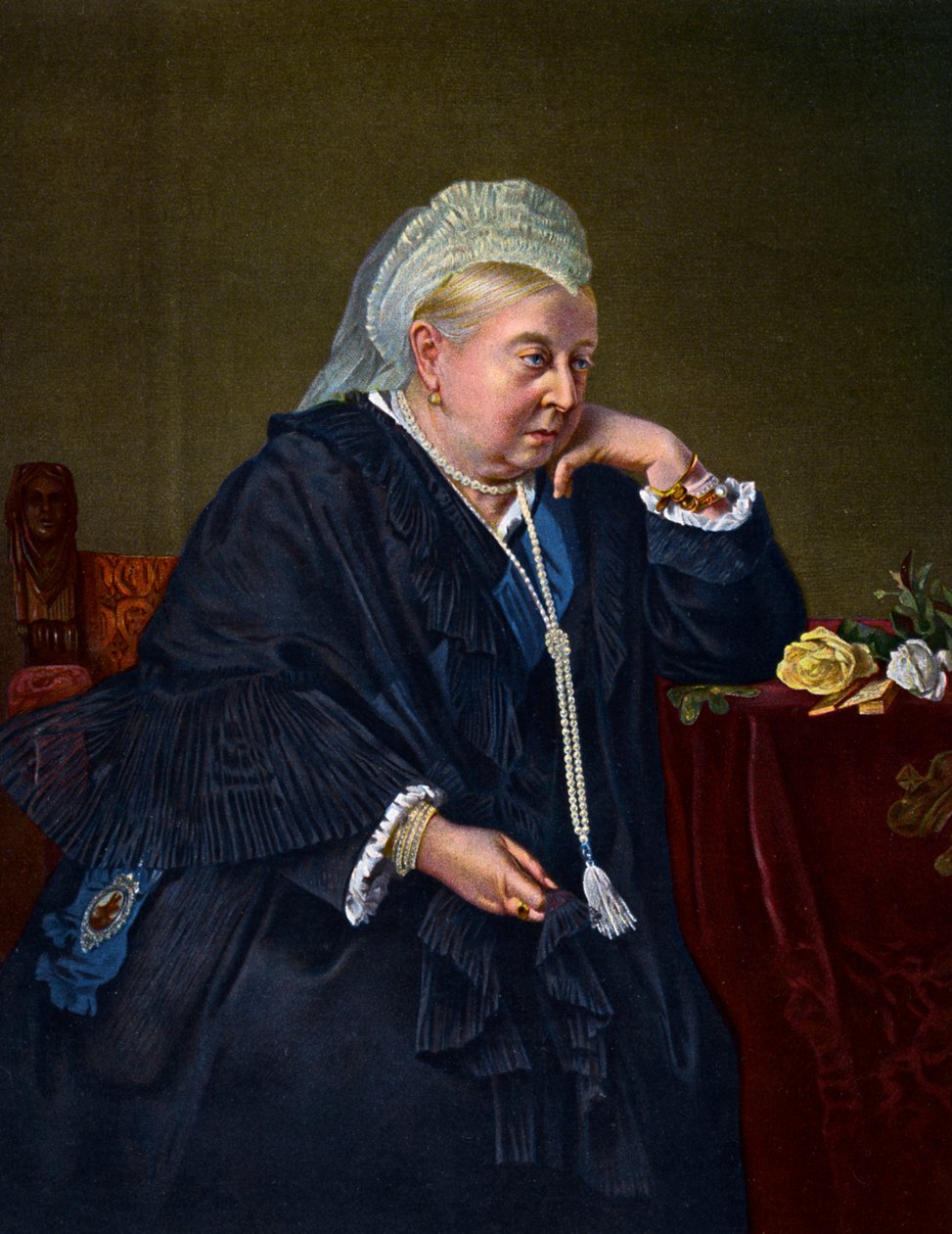 Viktória királynő 1899-ben, 1901-ben. alkotó: Heinrich von Angeli