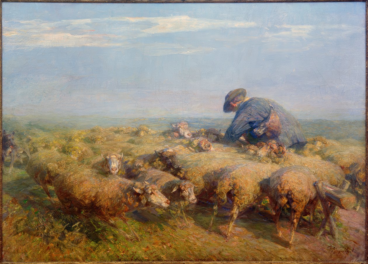 A birkanyáj alkotó: Heinrich von Zügel