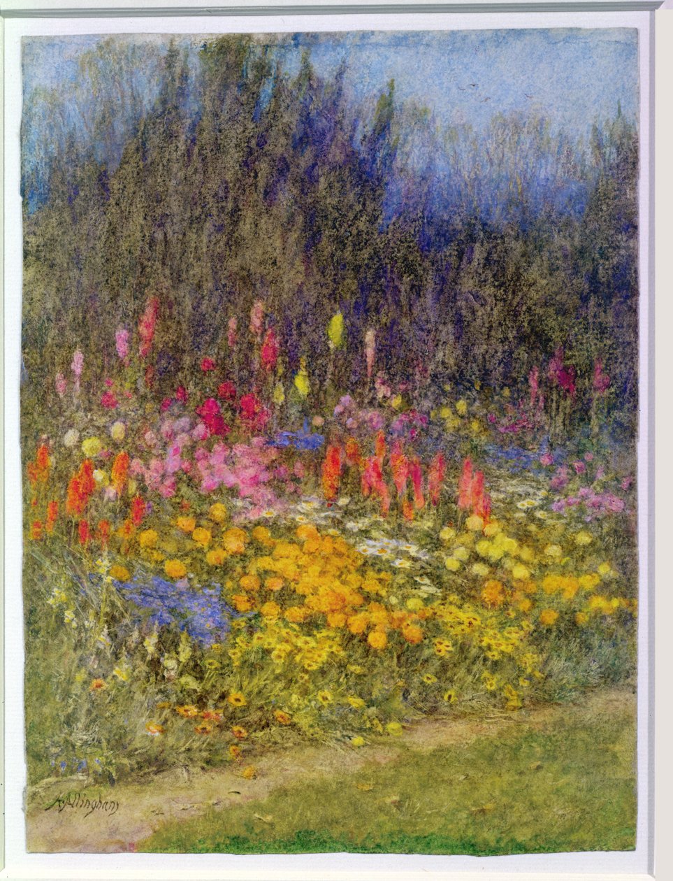 Egy kis őszi határ alkotó: Helen Allingham
