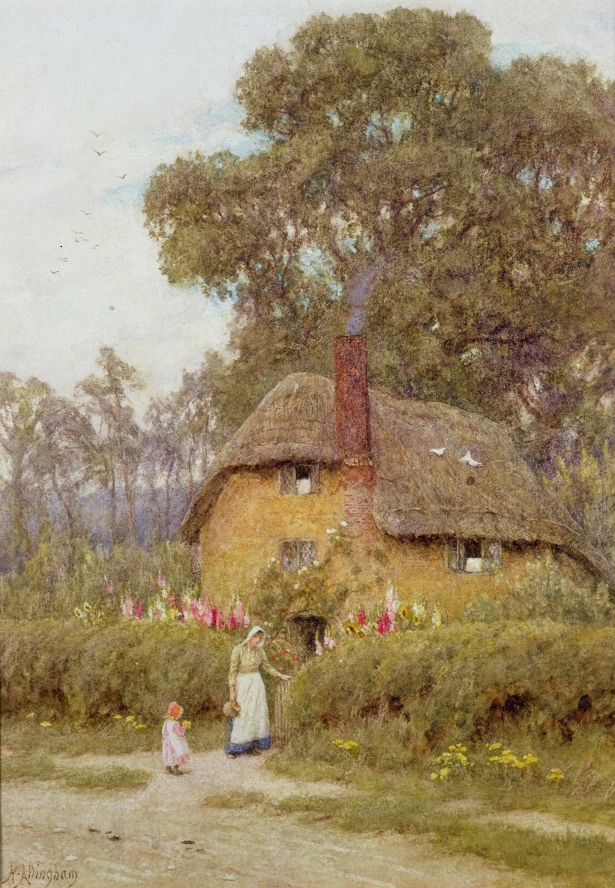 Egy Wiltshire-i kert alkotó: Helen Allingham