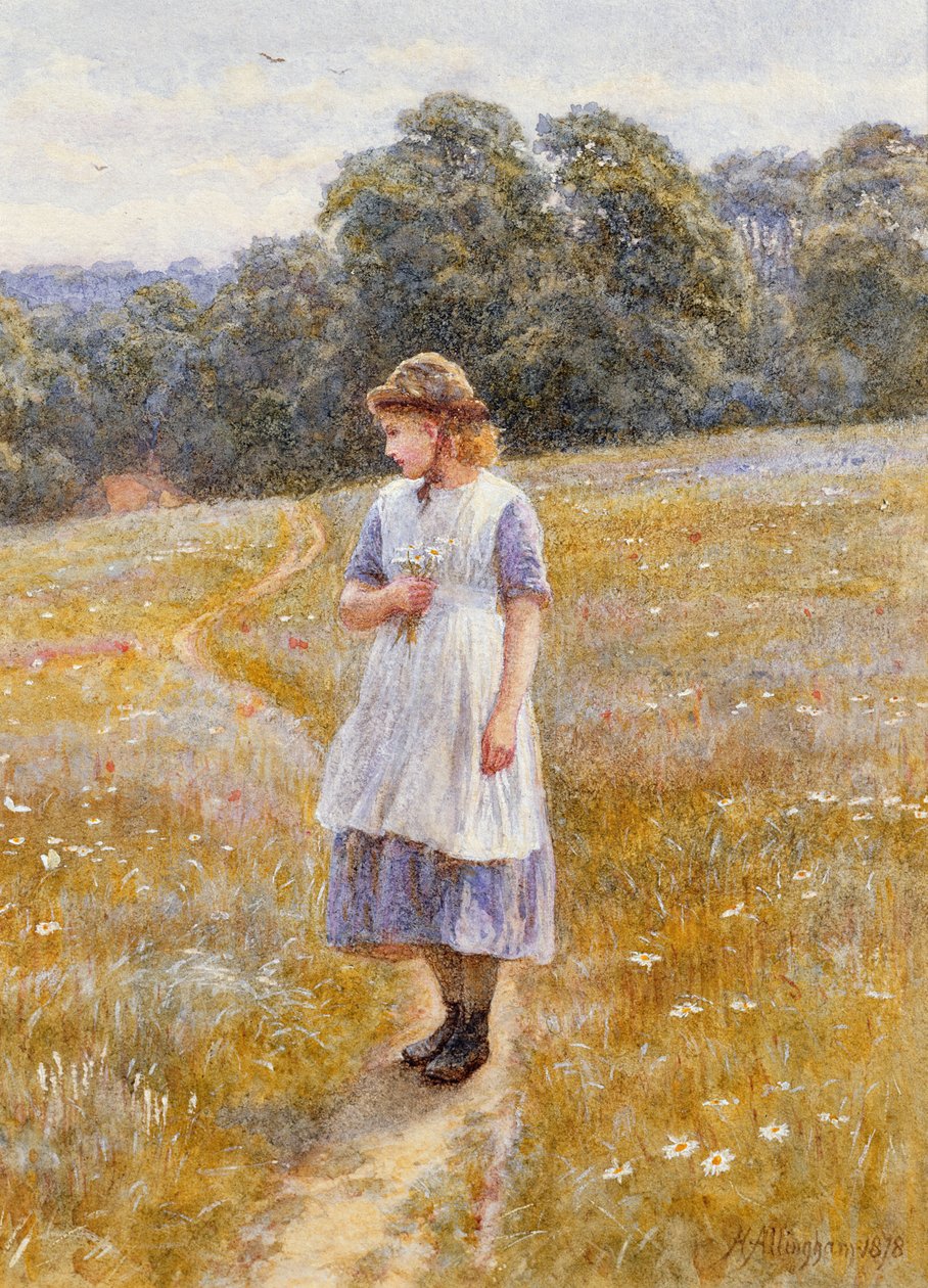 Álmodozó, 1878 alkotó: Helen Allingham