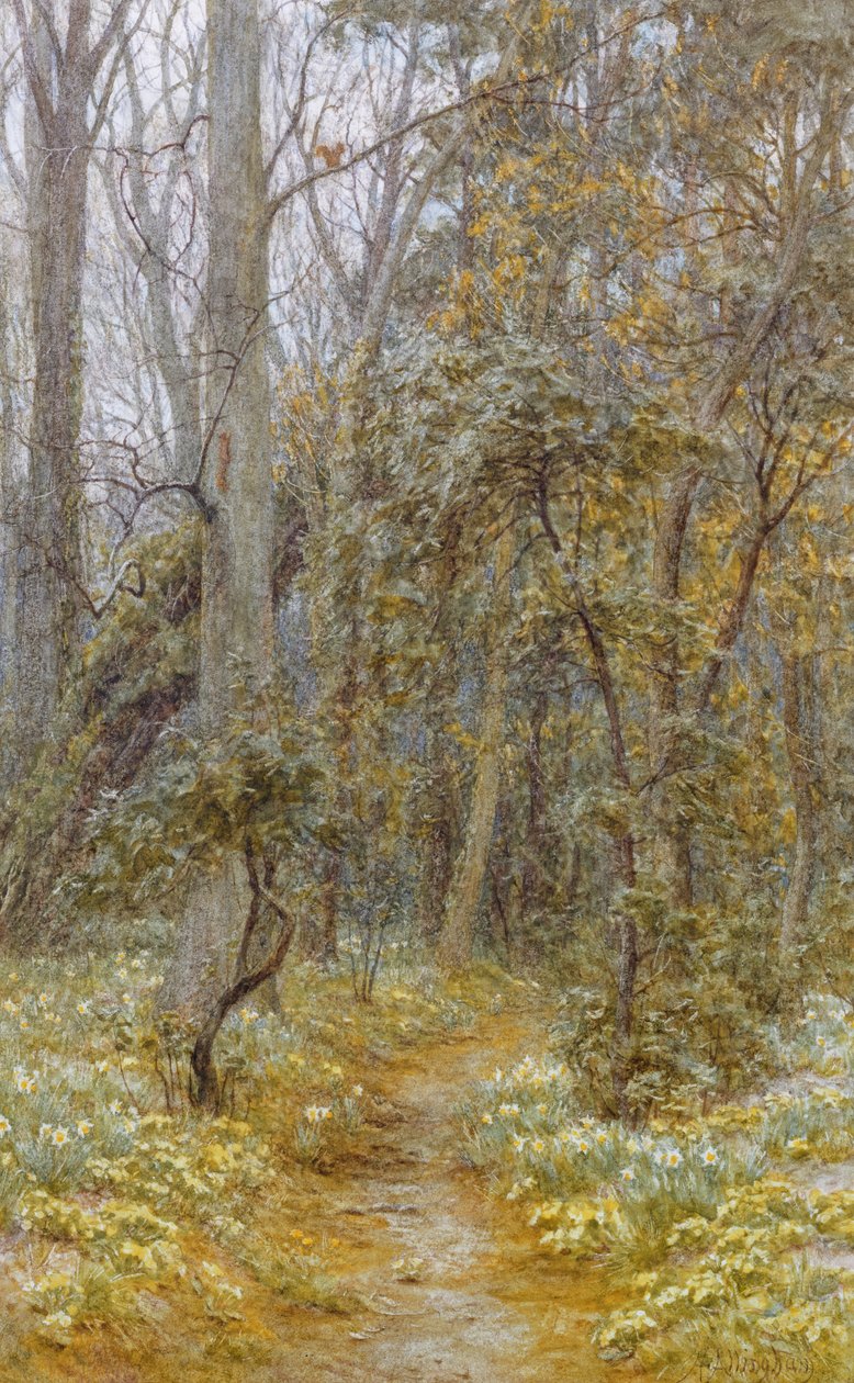 A kertben alkotó: Helen Allingham