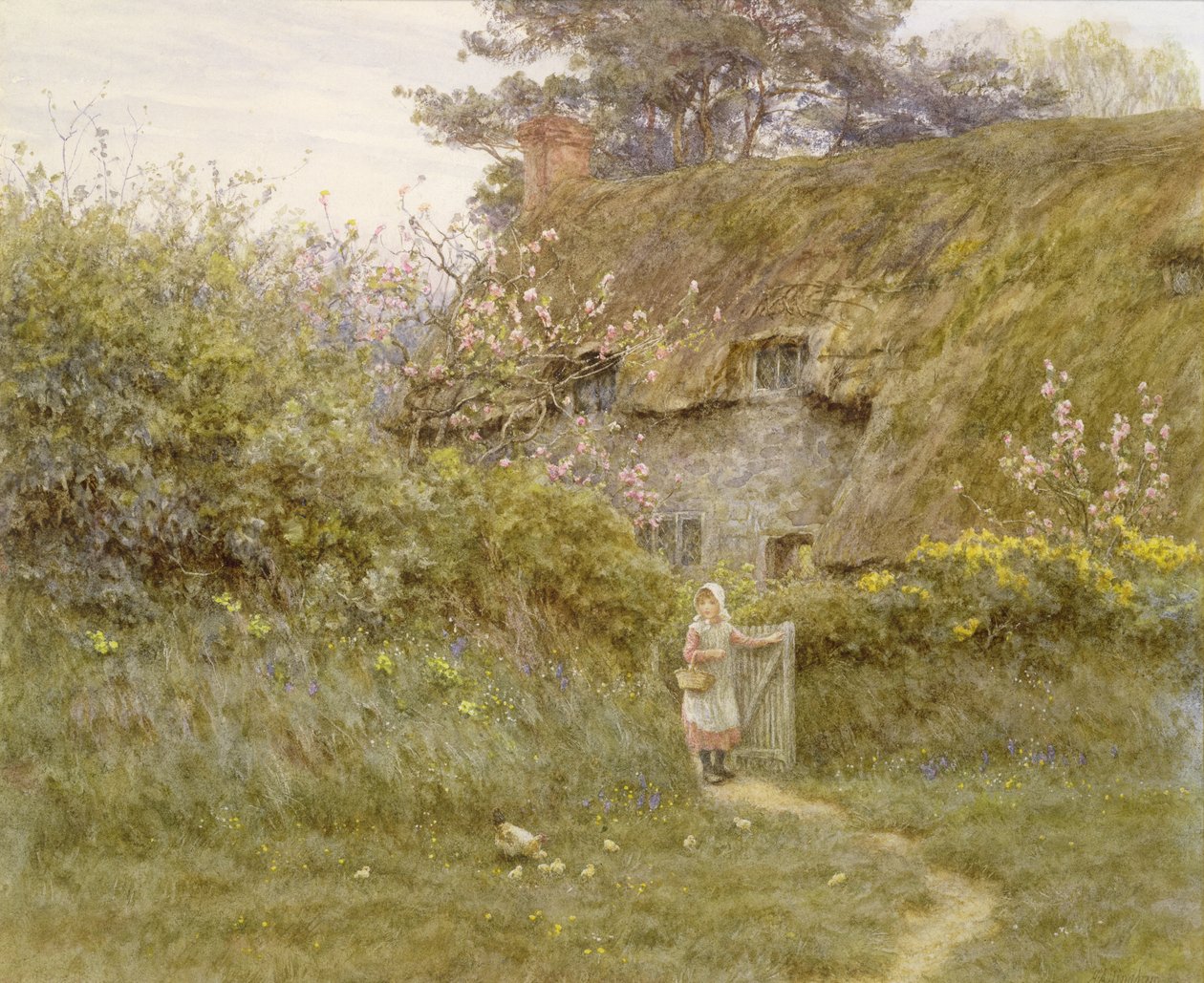 Tavasz alkotó: Helen Allingham