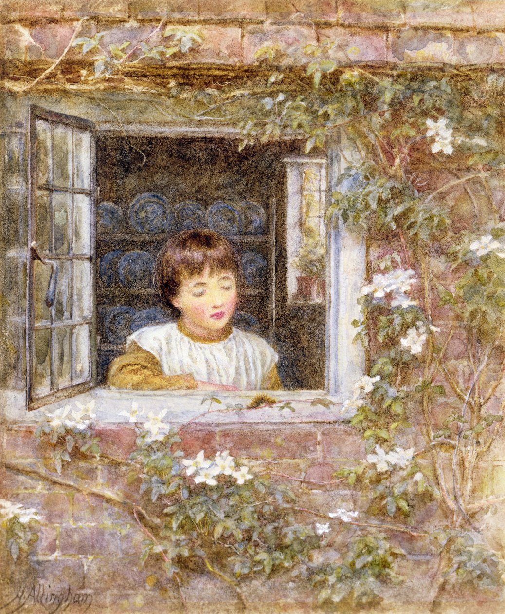 A hernyó alkotó: Helen Allingham