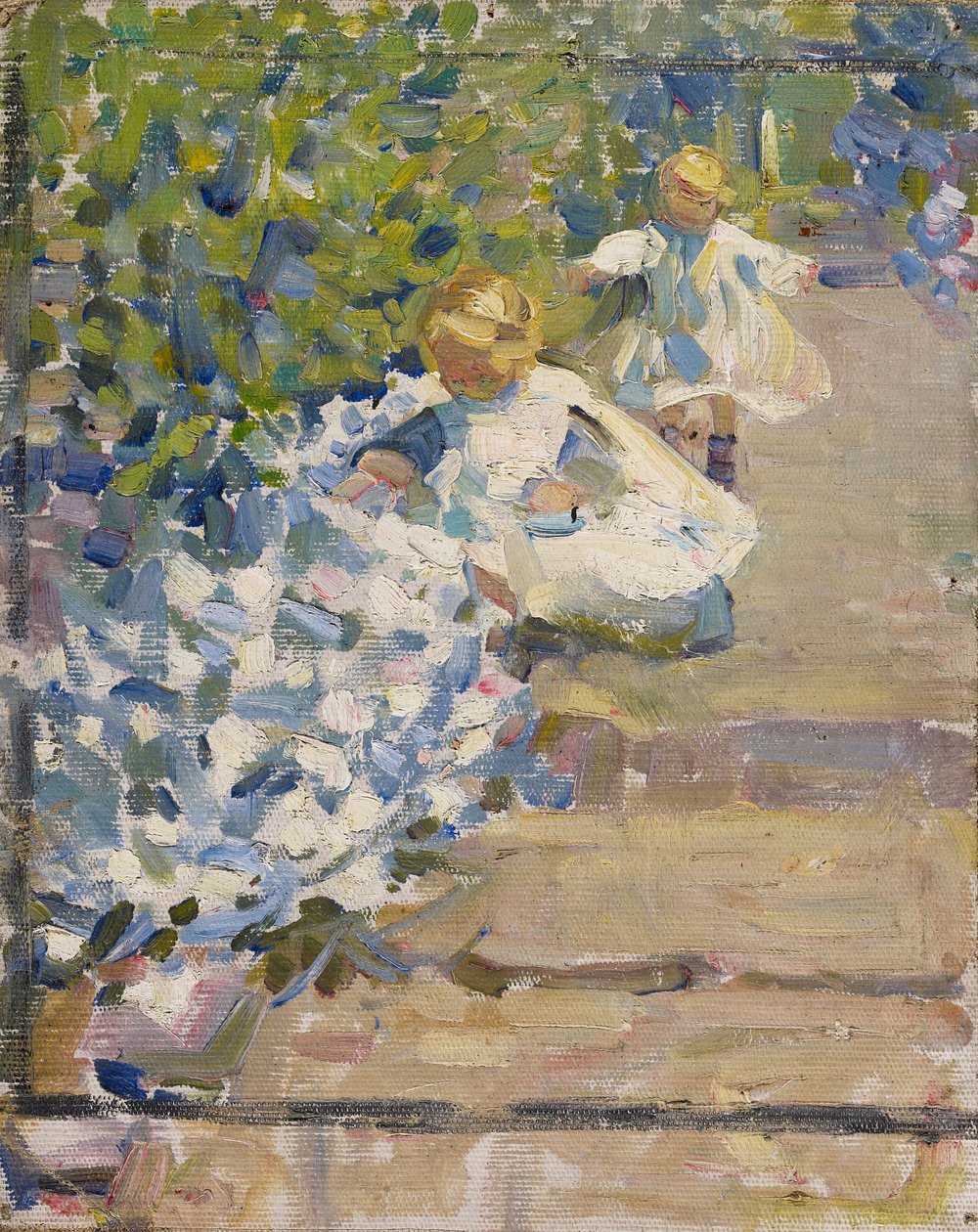 Vázlat a virágok szedéséhez alkotó: Helen Galloway McNicoll