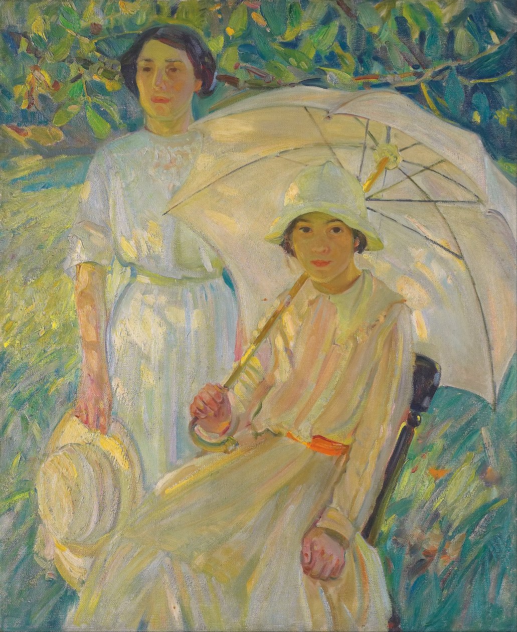Fehér napellenző -2 alkotó: Helen Galloway McNicoll