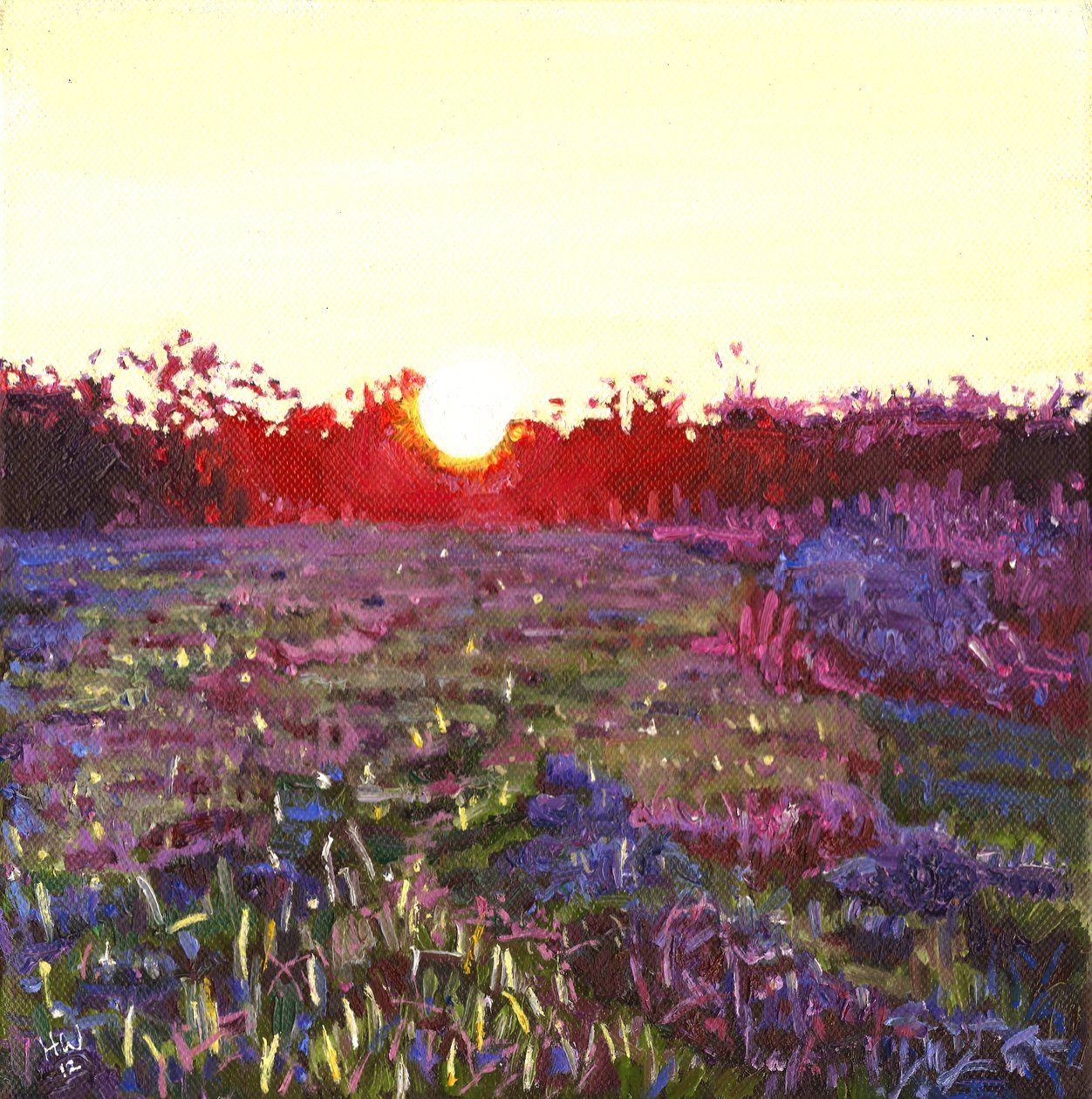 Farley naplemente, 2012, alkotó: Helen White