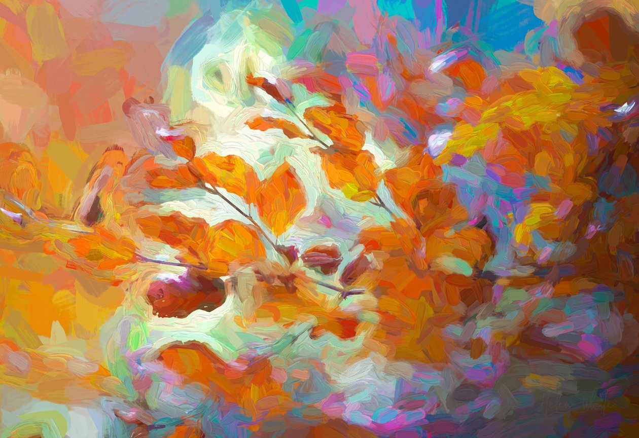 Arany ősz, 2018, alkotó: Helen White