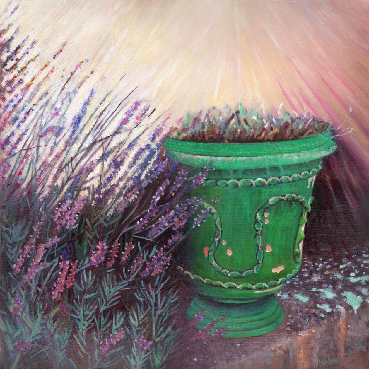 Provence Garden II, 2014, alkotó: Helen White
