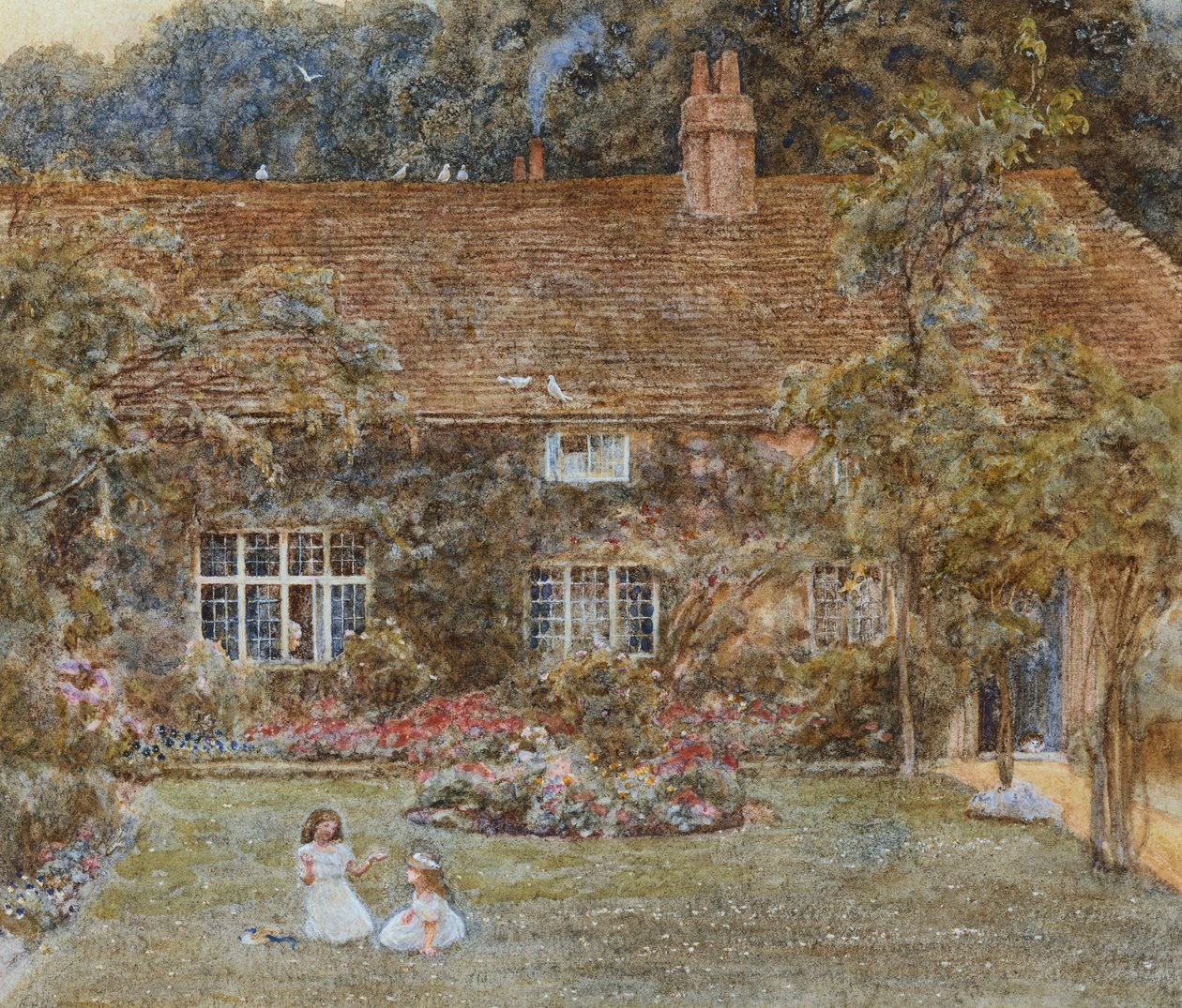 Egy vidéki ház alkotó: Helen Allingham