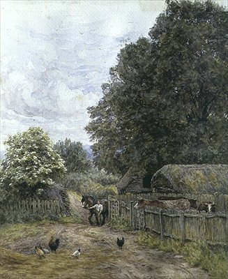Tanyaudvar alkotó: Helen Allingham